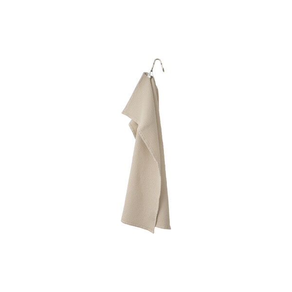 Tea towel waffle, sand, Stilleben