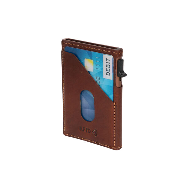 Furbo Slim Cardholder, dark brown, Tony Perotti