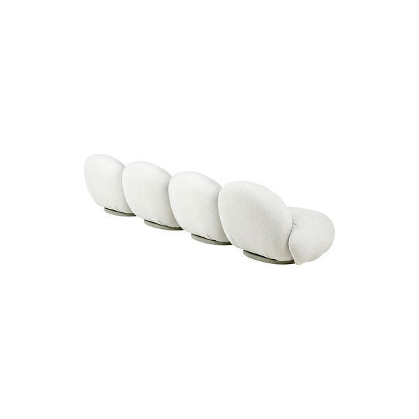 Pacha Outdoor 4-seater Sofa with Armrests, Libera 003 Pacha Outdoor 4-seater Sofa with Armrests, Libera 003, GUBI
