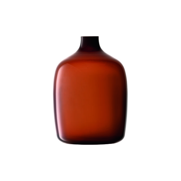 Vessel Vase, peat brown, LSA International