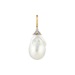 Fryd Barok Pearl Pendant M, gold, Ro Copenhagen
