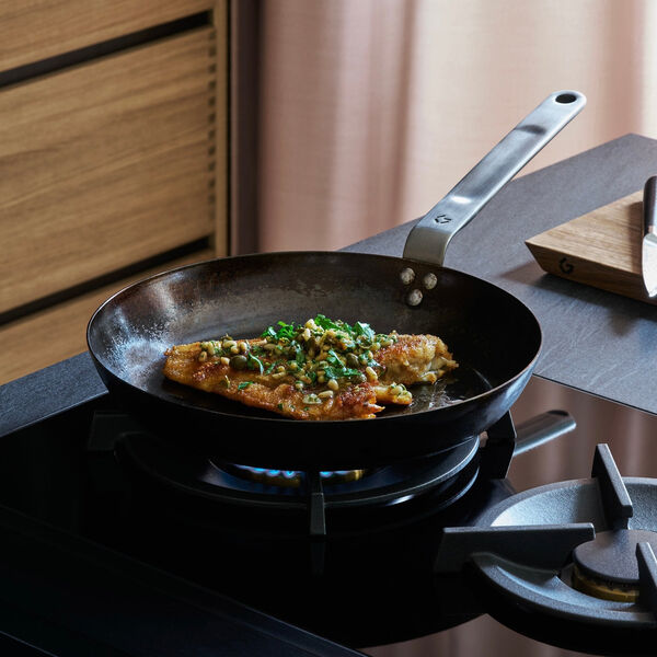 Frying Pan carbon steel &Oslash; 24 cm, Gastrotools