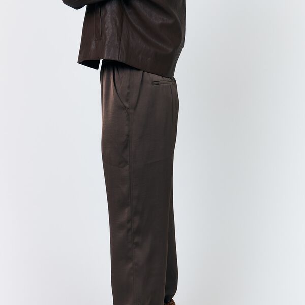 TalmaLL Pants, dark mokka, Lollys Laundry