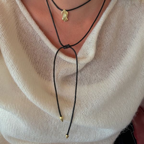 Caro necklace, silver plated Caro necklace, silver plated, Pure by Nat