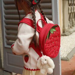 Animal Bag Charm, white bunny, Konges Sl&oslash;jd