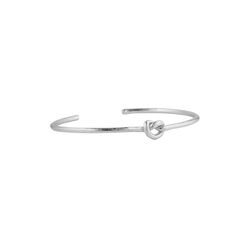 Lilou bangle, silver plated, Pure by Nat