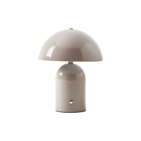 Walter Small Portable LED Table Lamp, taupe, Westwing Collection