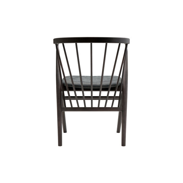 Sibast No 8 Dining Chair, dark stained beech/anthrazite, Sibast Furniture