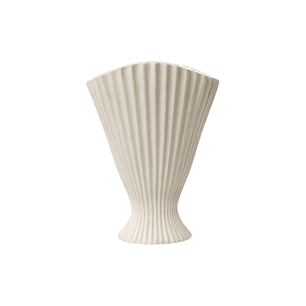 Fountain Vase, off-white, Ferm Living