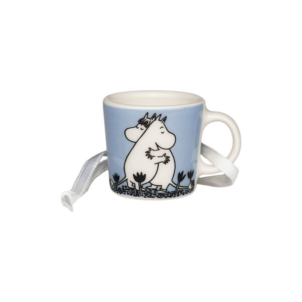 Moomin mini mug Love Box, blue, Moomin Arabia