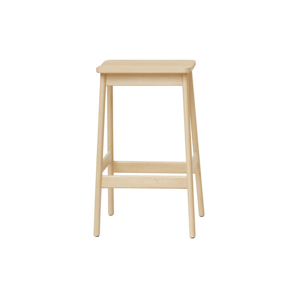 Angle Standard Bar Stool, beech Angle Standard Bar Stool, beech, Form & Refine