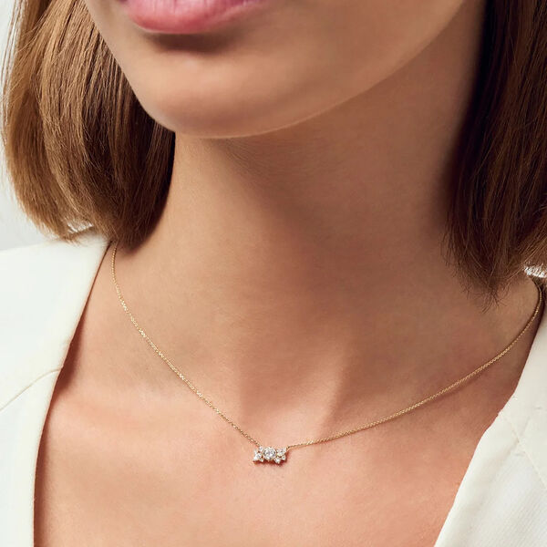 Lovere Necklace | 14 kt. Gold | 0,58 ct, Sif Jakobs Jewellery