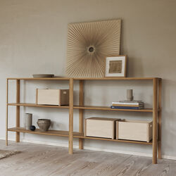 Leaf Shelf, oiled oak, Form & Refine