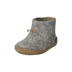 Felt Ankle Shoe Kids, grey, Glerups
