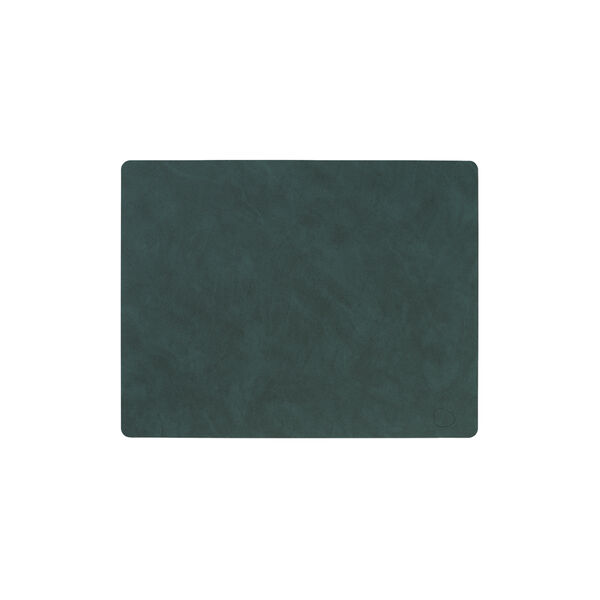 Nupo table mat Square L, dark green, LIND DNA