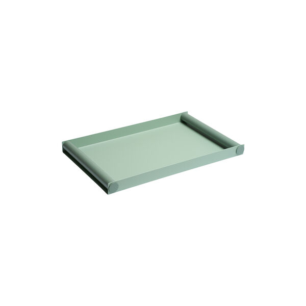 Ray Tray large, frosty green/soft green, Design Letters