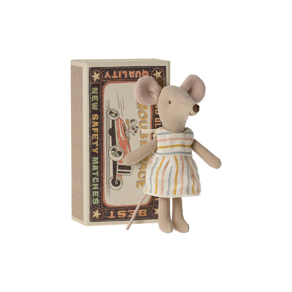 Big Sister Mouse in Matchbox, Maileg