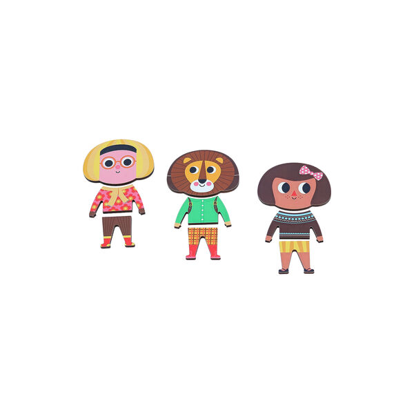 Moody Jade Puzzle 6x3 pcs., Vilac