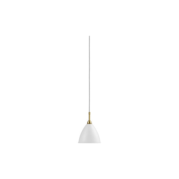 Bestlite BL9 Pendant, soft white semi matt/brass, GUBI