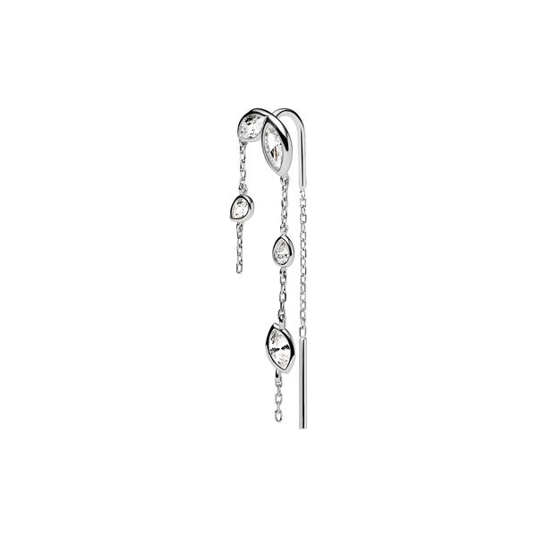 Swift Earring 03 Right, silver, Maria Black