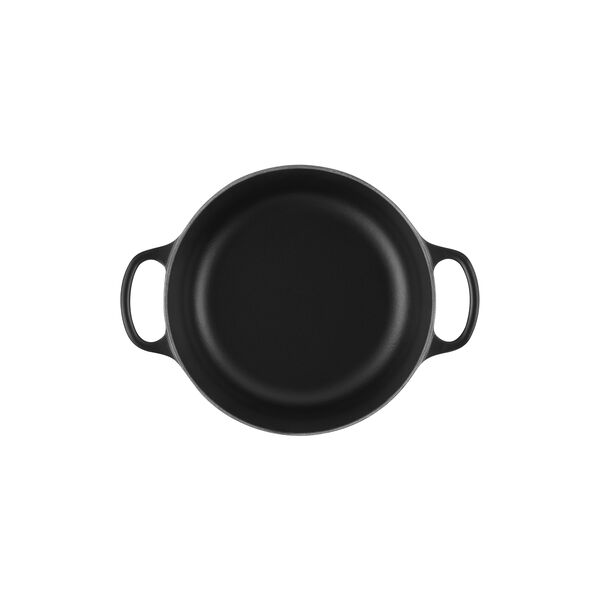 Signature round cast iron pot &Oslash; 20 cm, matte black, Le Creuset