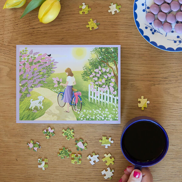 Spring Puzlze 300 pieces, ViSSEVASSE