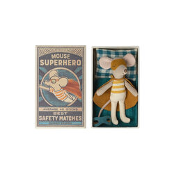 Littel Brother Super Hero Mouse in a Box, Maileg