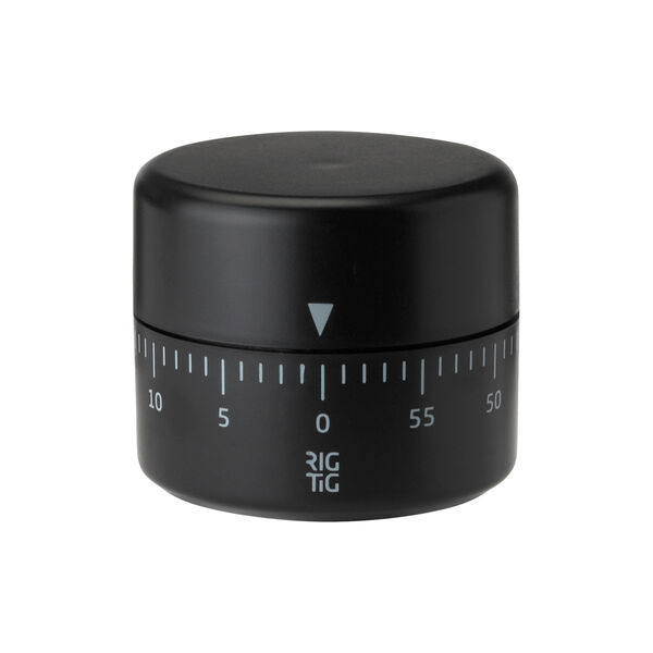 TIME-IT timer, black TIME-IT timer, black, RIG-TIG