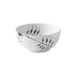 Black Fluted Mega Bowl 73 cl, Royal Copenhagen