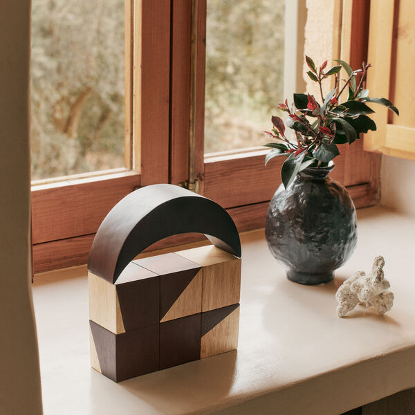 Doro Vase, coffee, Ferm Living