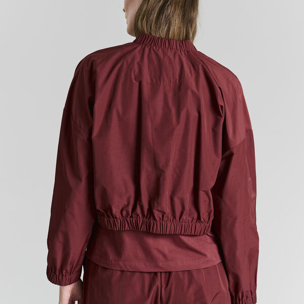 Fukkura poplin Bomber Jacket, maroon Fukkura poplin Bomber Jacket, maroon, BITTE KAI RAND