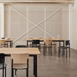 Plan Chair, black lacquered ash/black, Fredericia Furniture