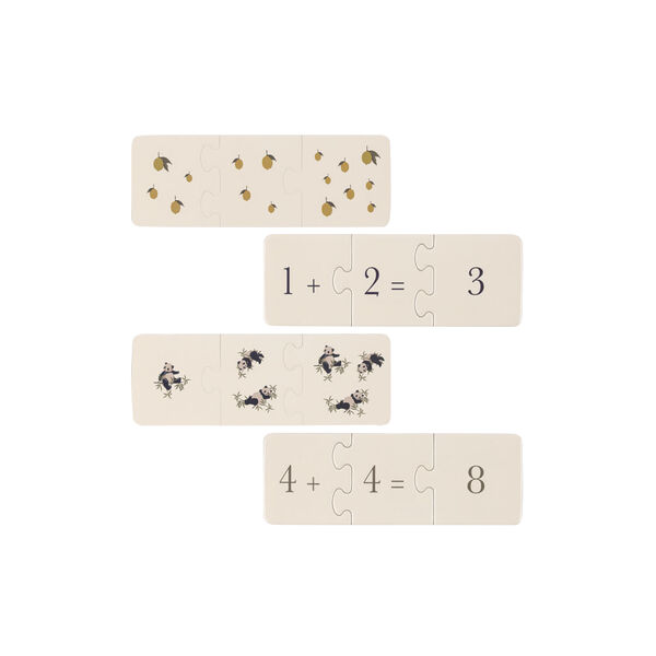 Cardboard Puzzle Math Cardboard Puzzle Math, Konges Sløjd