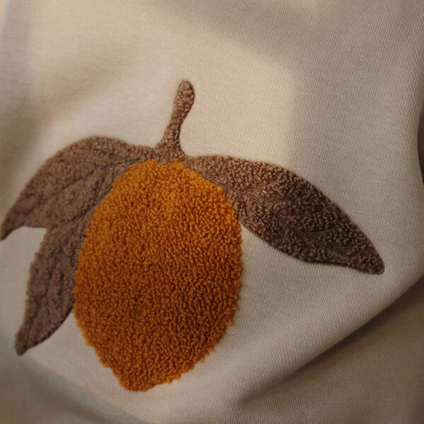 Lou Terry Sweat Shirt, oxford tan, Konges Sl&oslash;jd