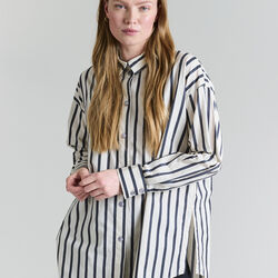 Pirate stripe Shirt with Back Fastening, pirate stripe, BITTE KAI RAND