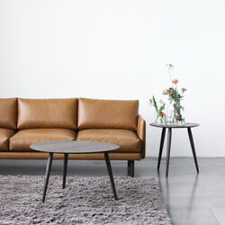 PLAYround Ø45 Coffee Table, smoked oak, Bruunmunch Furniture