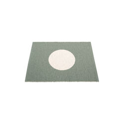 Vera Plastic Rug, army/vanilla, Pappelina