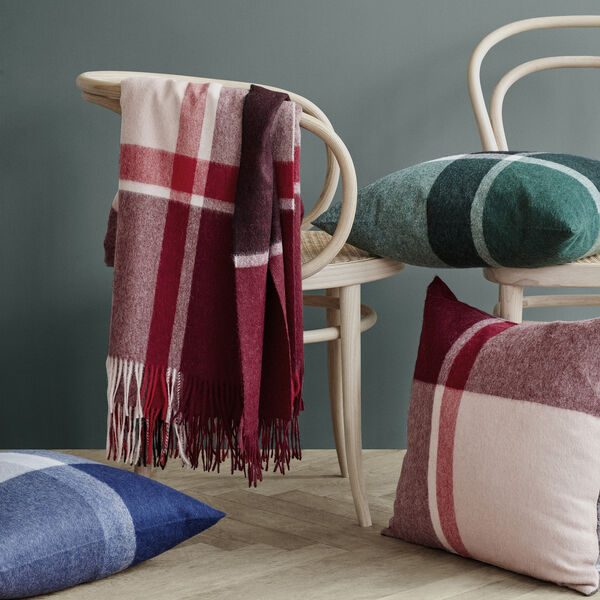 Manhattan Throw, terracotta/red magma, ELVANG