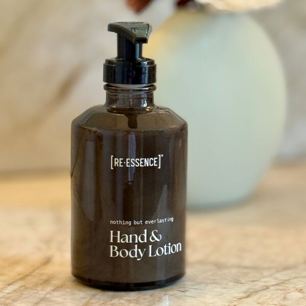 Hand & Body Lotion, lemongrass/rosemary/cedar wood, RE-ESSENCE