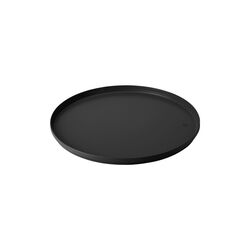 EM serving tray Ø 40, black, Stelton