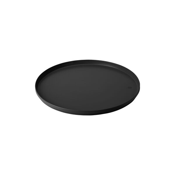 EM serving tray Ø 40, black EM serving tray Ø 40, black, Stelton
