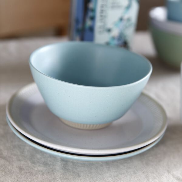 Colorit Plate Ø 19 cm, light purple, Knabstrup Keramik