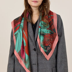 LEAF FALL Scarf, rose, Bella Ballou