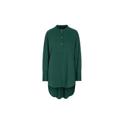 Core cotton shirt tunic, deep grass green, BITTE KAI RAND