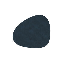 Nupo table mat Curve L, midnight blue, LIND DNA