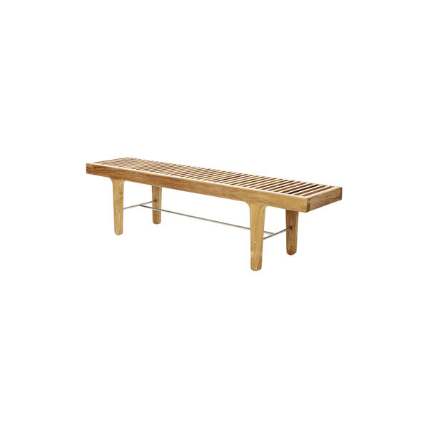 OUTDOOR RIB Low Bench, Sibast Furniture