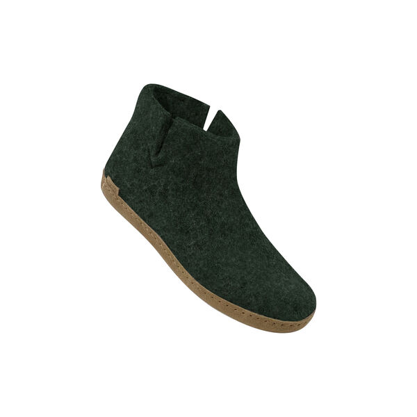 Felt Ankle Shoe, forest Felt Ankle Shoe, forest, Glerups