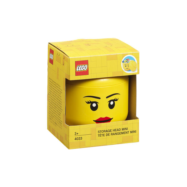 LEGO® Storage Head, girl LEGO® Storage Head, girl, Room Copenhagen
