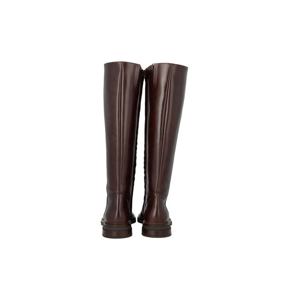 Long shafted boot, dark brown/dark brown, ANGULUS