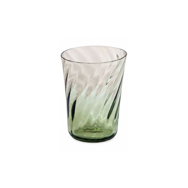 Concave glasses 1 pcs, moss green, Stilleben